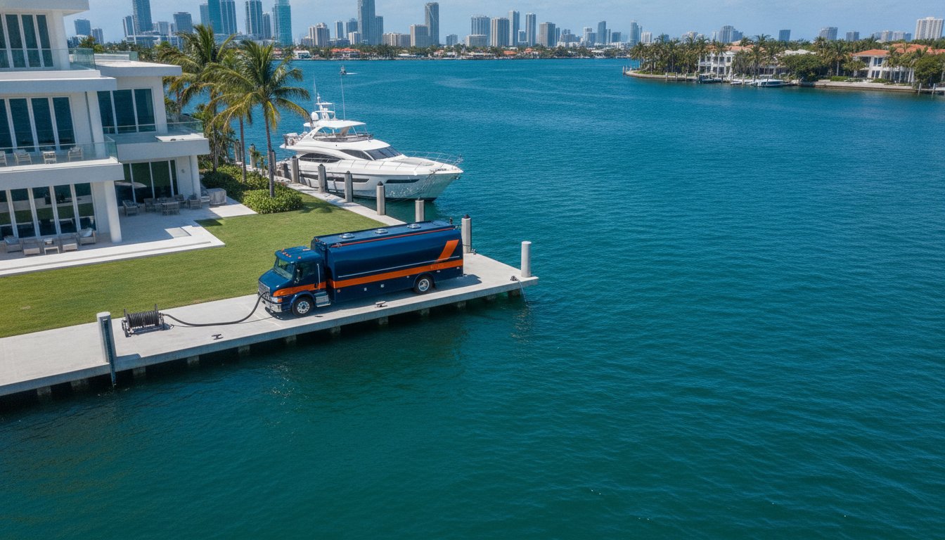 Intracoastal Waterway Boat Fueling in Miami: Skip the Fuel Dock in 2026