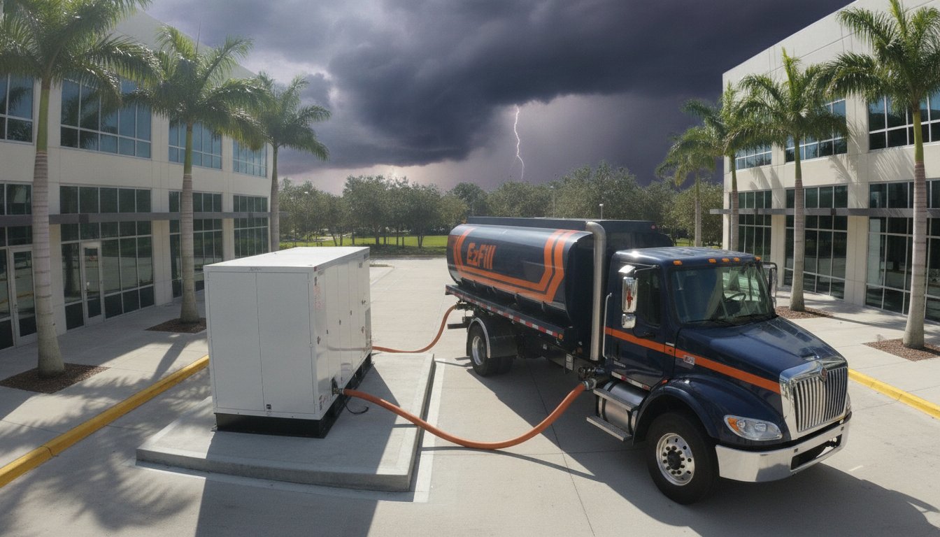 Commercial Generator Refueling Service in Fort Lauderdale: The 2026 Continuity Guide