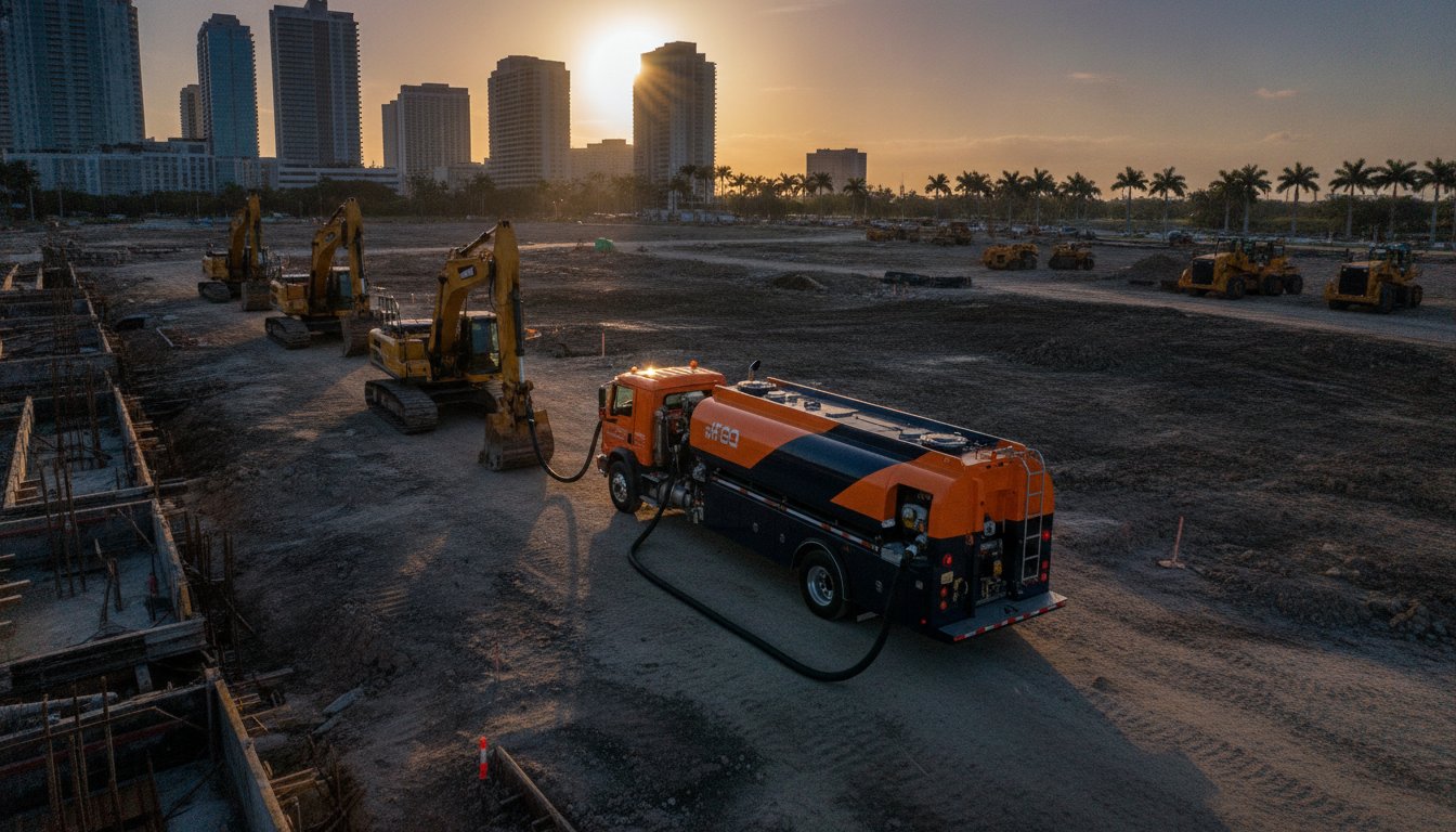 Heavy Equipment Fueling in Fort Lauderdale: Powering Construction in 2026